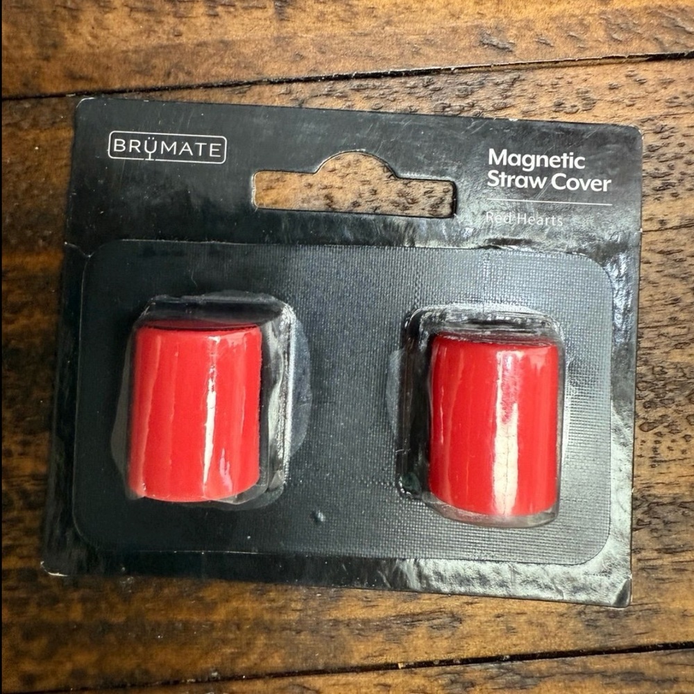 BrüMate Be Mine Straw Covers - 2 Pack